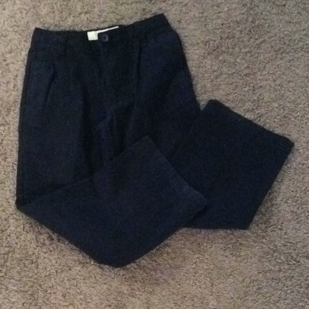 Navy blue pants, size 6 kids lightly used